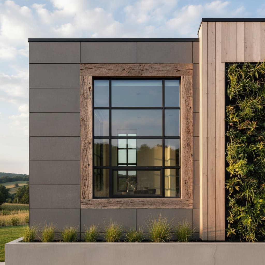 Image for Reclaimed Barn Wood Windows Bring Rustic