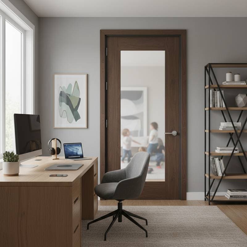 Image for Soundproof Doors Cut 85% Noise in Home Offices