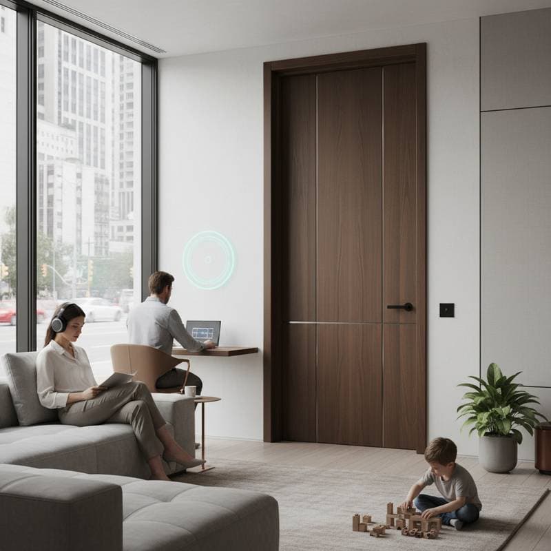 Featured image for Cut 80% Home Noise with Acoustic Door Upgrade