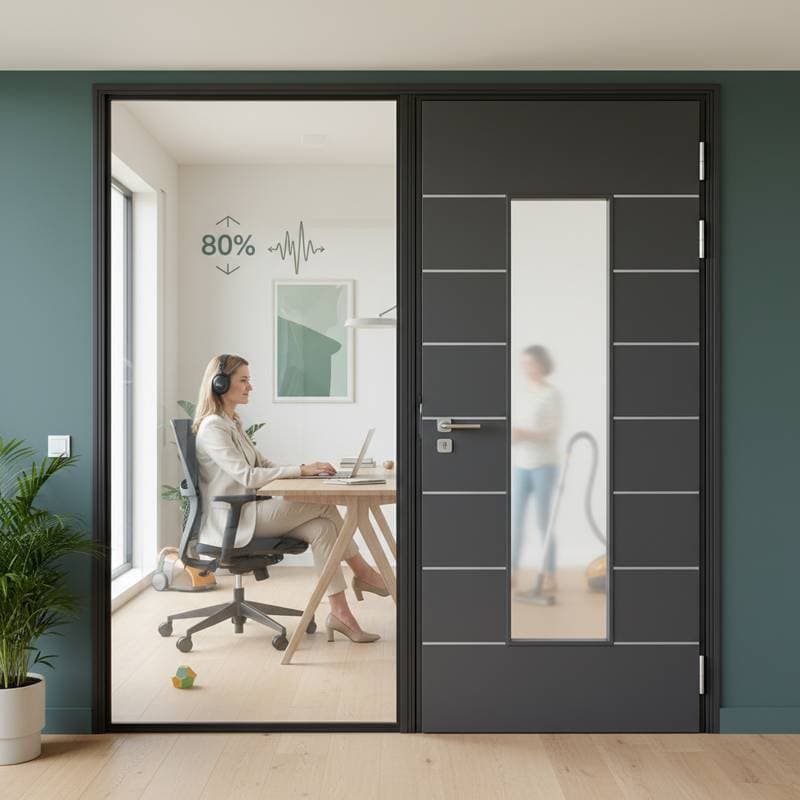 Image for Why Acoustic Doors Silence WFH Noise by 80%