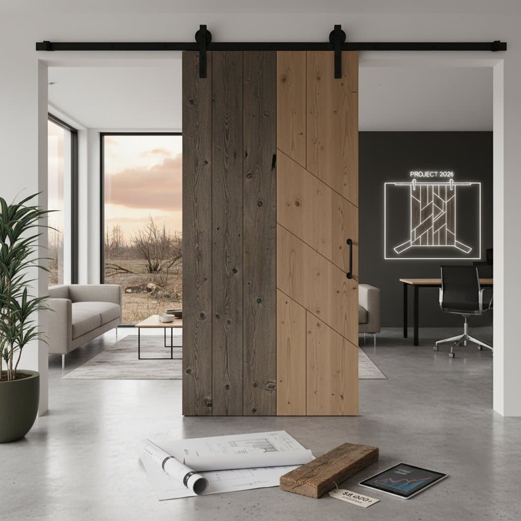 Featured image for Barn Doors Hit $8K as 2026 Wood Shortage Looms