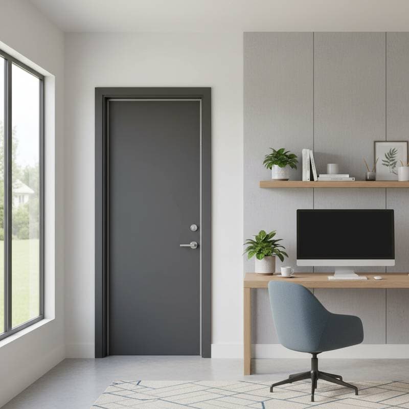Image for Acoustic Doors Cut Home Office Noise by 80 Percent