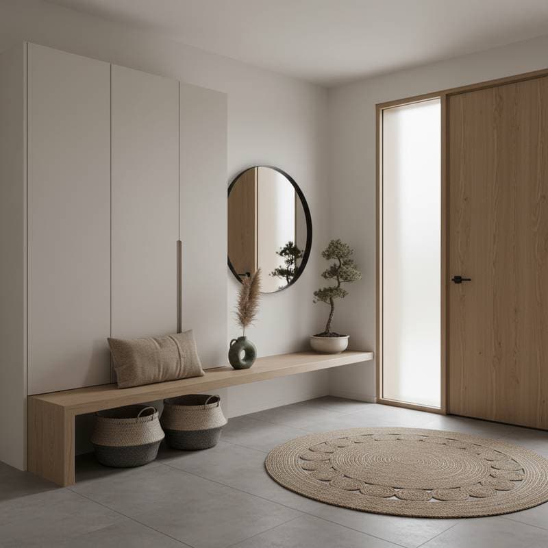 Image for Why Japandi Minimalism Dominates Entryways
