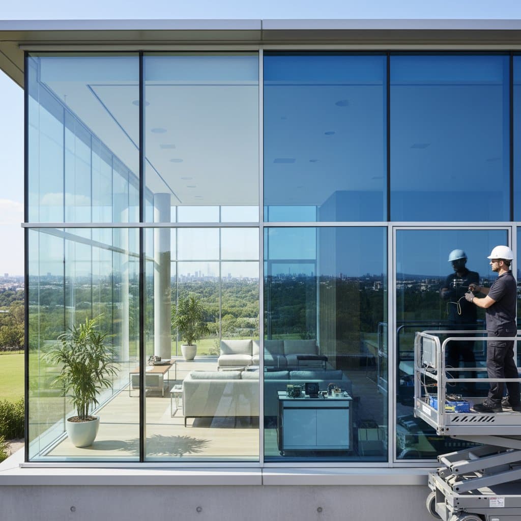 Image for Smart Glass That Tints on Command Reshapes Homes