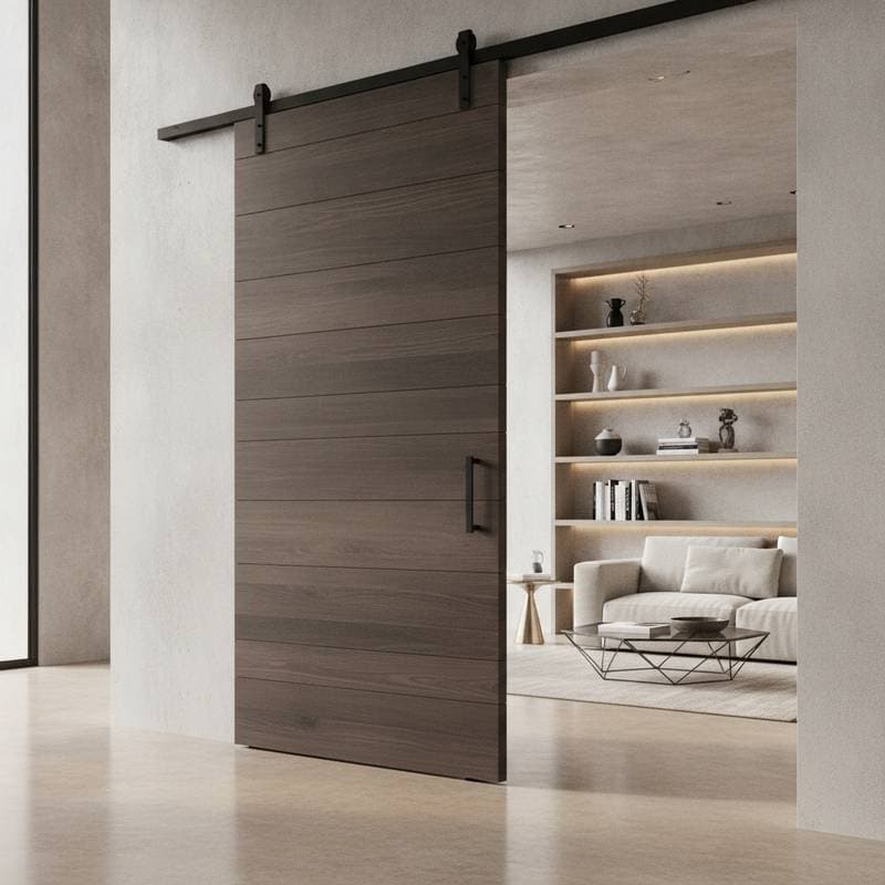 Image for Hidden-Track Barn Doors Become 2026's Top Interior Trend