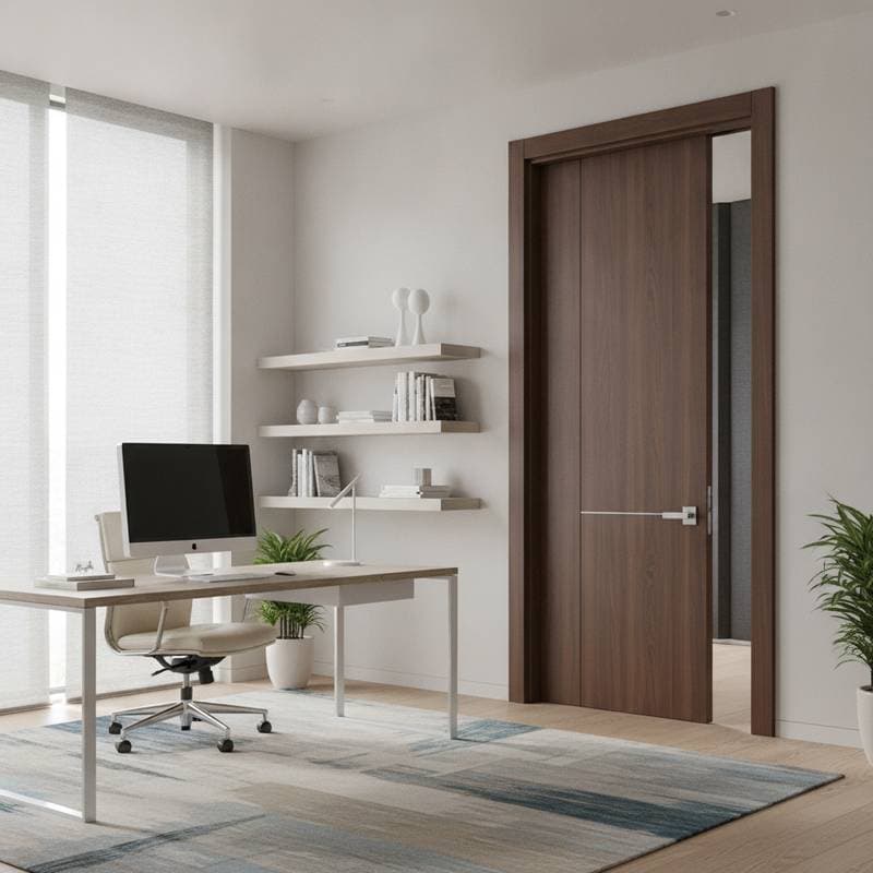 Image for Acoustic Doors Cut Noise 80% for Quiet Home Offices