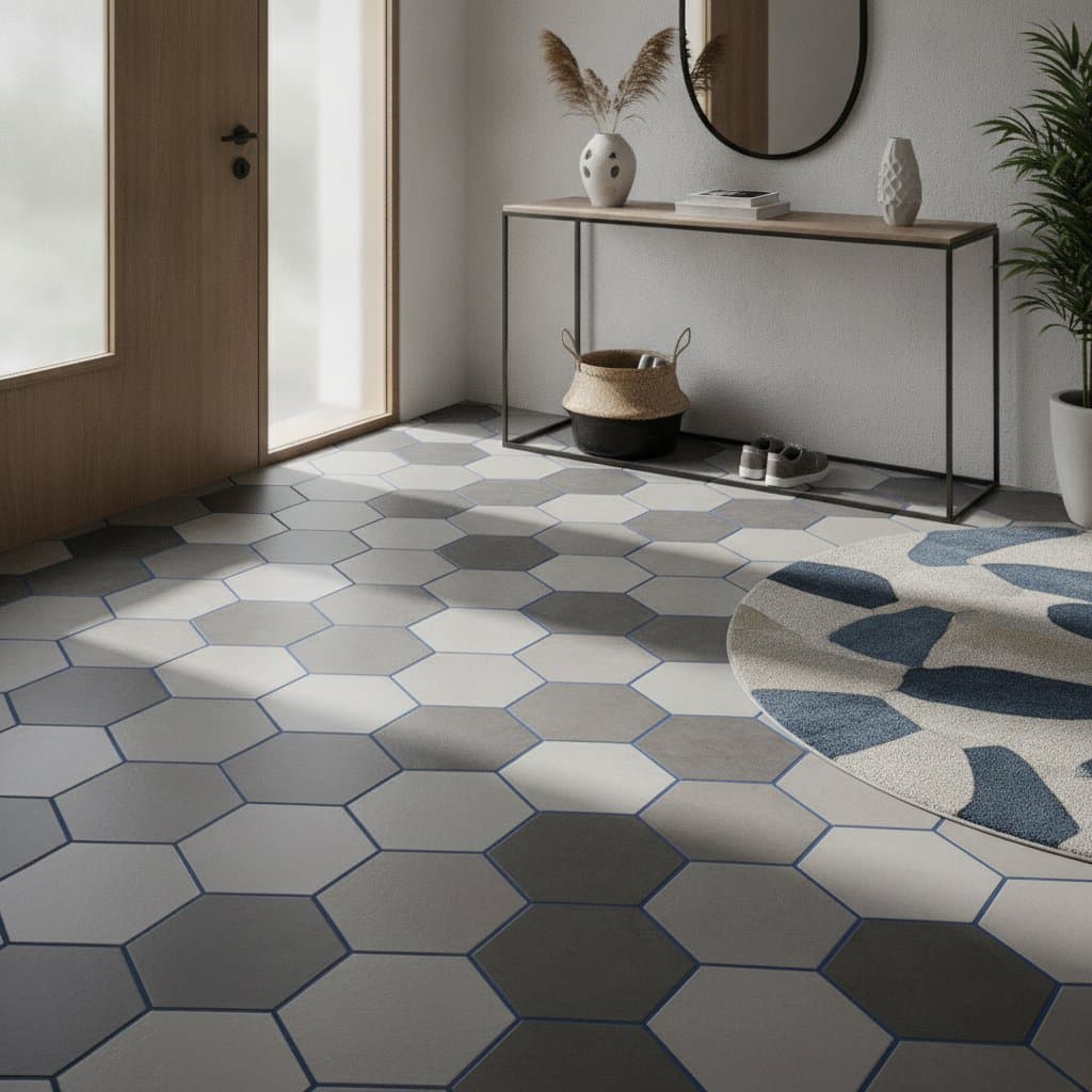 Image for Colored Grout Lines Transform Entryways in 2026