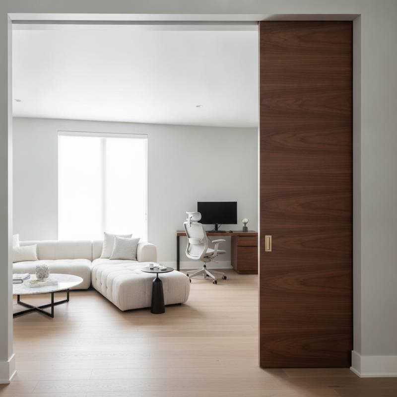 Image for Pocket Doors Reclaim 15 Square Feet Per Room