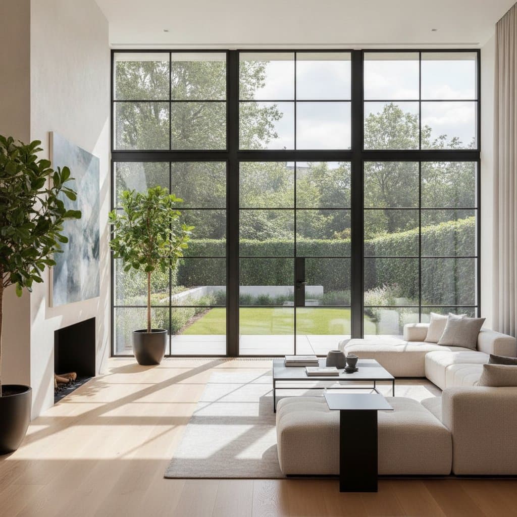 Image for Black Window Frames Draw 55% More Home Sale Views