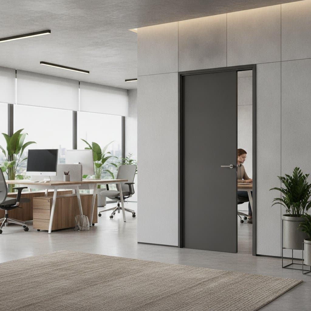 Image for Soundproof Doors Cut Office Noise by 80 Percent
