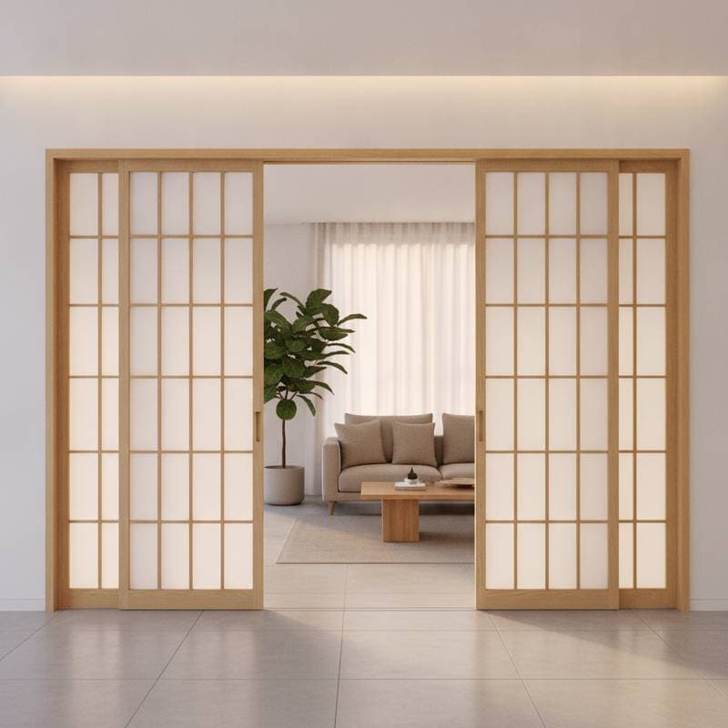 Image for Shoji Doors: Modern Privacy Without Closing Off Space