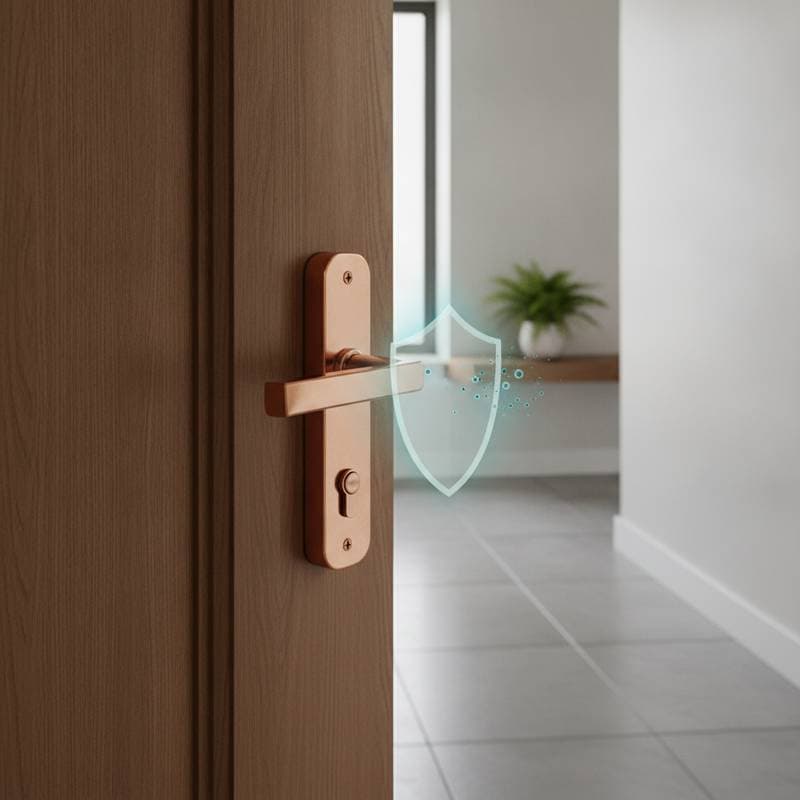 Featured image for Copper Hardware Kills 99.9% of Household Bacteria
