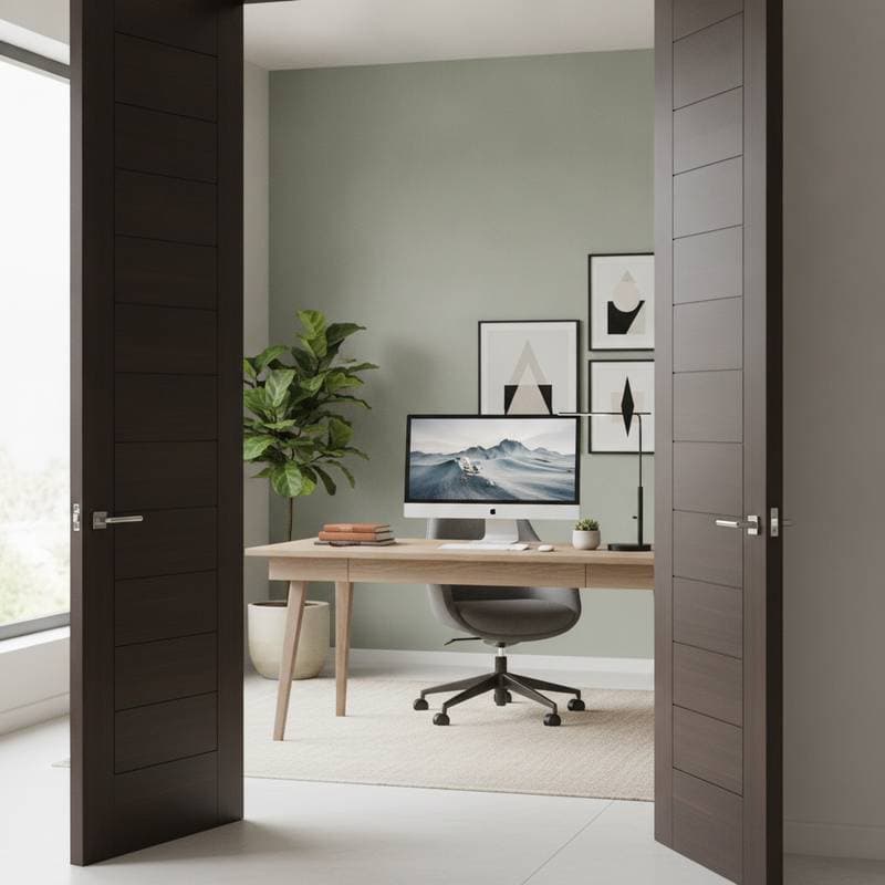 Image for Acoustic Doors Cut Home Office Noise by 80 Percent