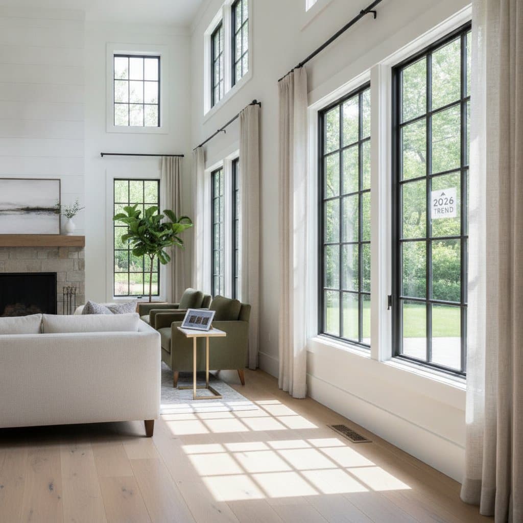 Image for Colonial Window Grids Return as 2026 Design Trend