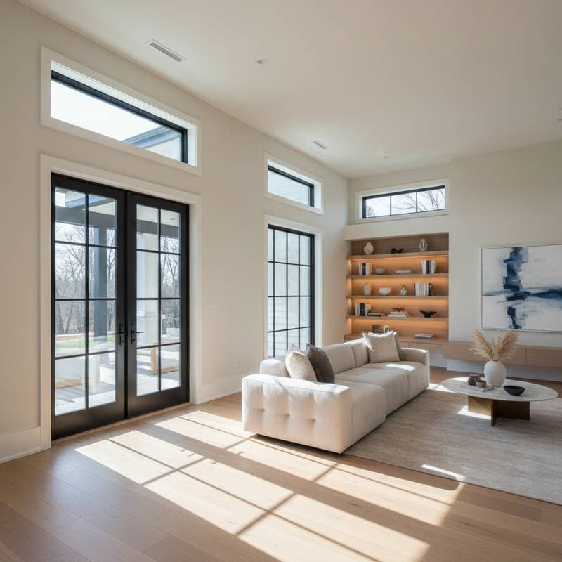 Image for Transom Windows Add 30% More Natural Light to Homes