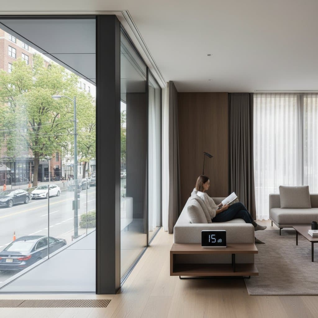 Image for Acoustic Windows Cut Urban Noise 85% With Laminated Glass