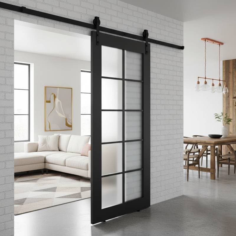 Featured image for Steel Barn Door Tracks: $200-$900 Complete Cost Guide