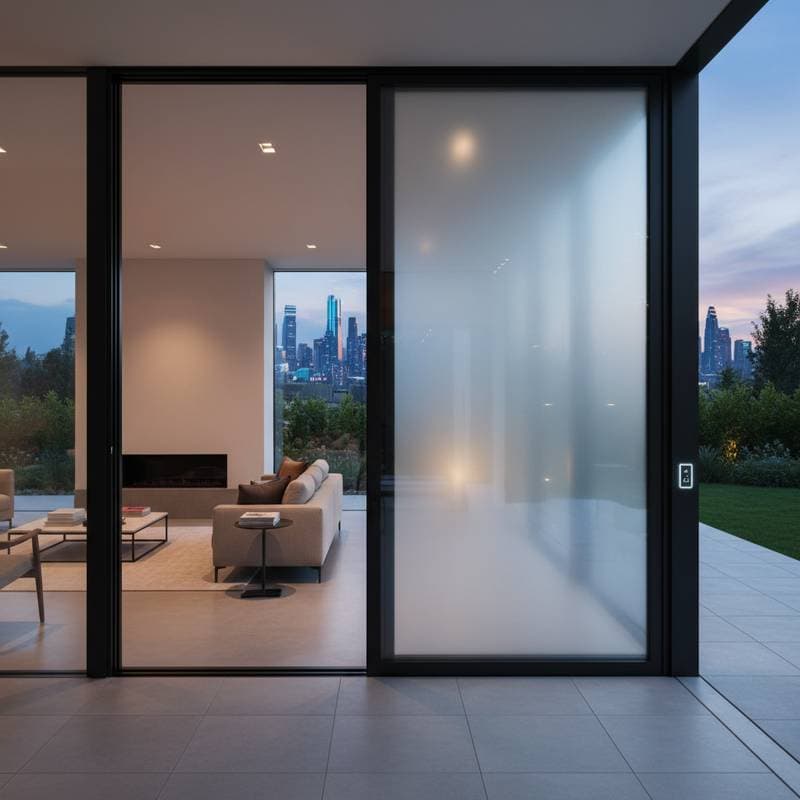 Image for Smart Glass Doors Cost $100-150 Per Square Foot in 2025