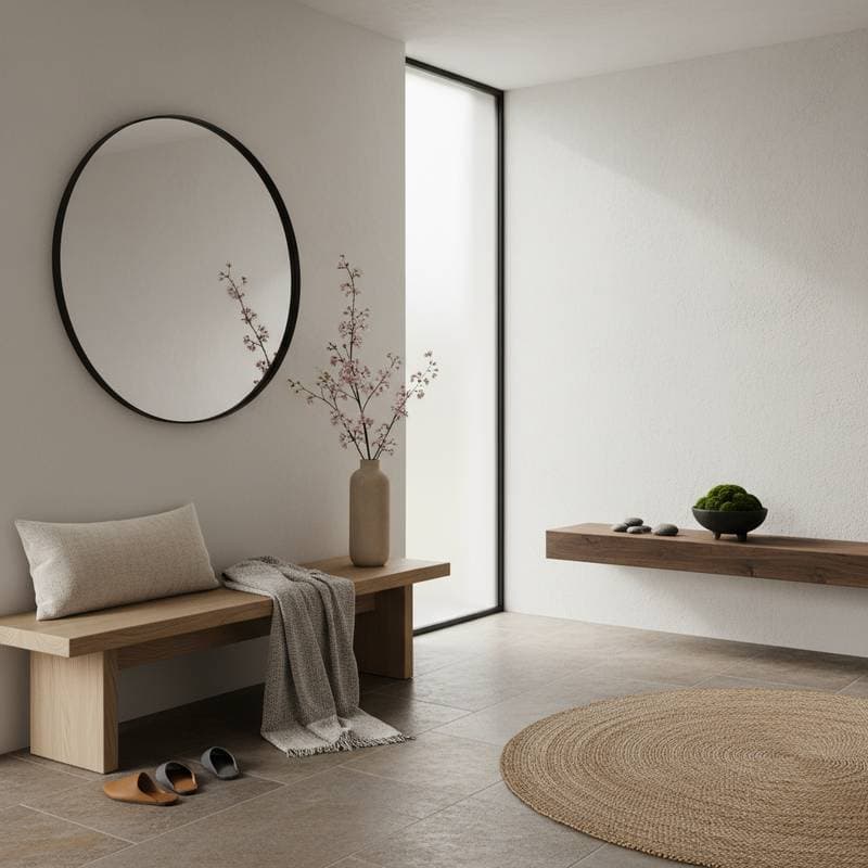 Featured image for Japandi Entryways Blend Japanese Calm with Scandinavian Warmth