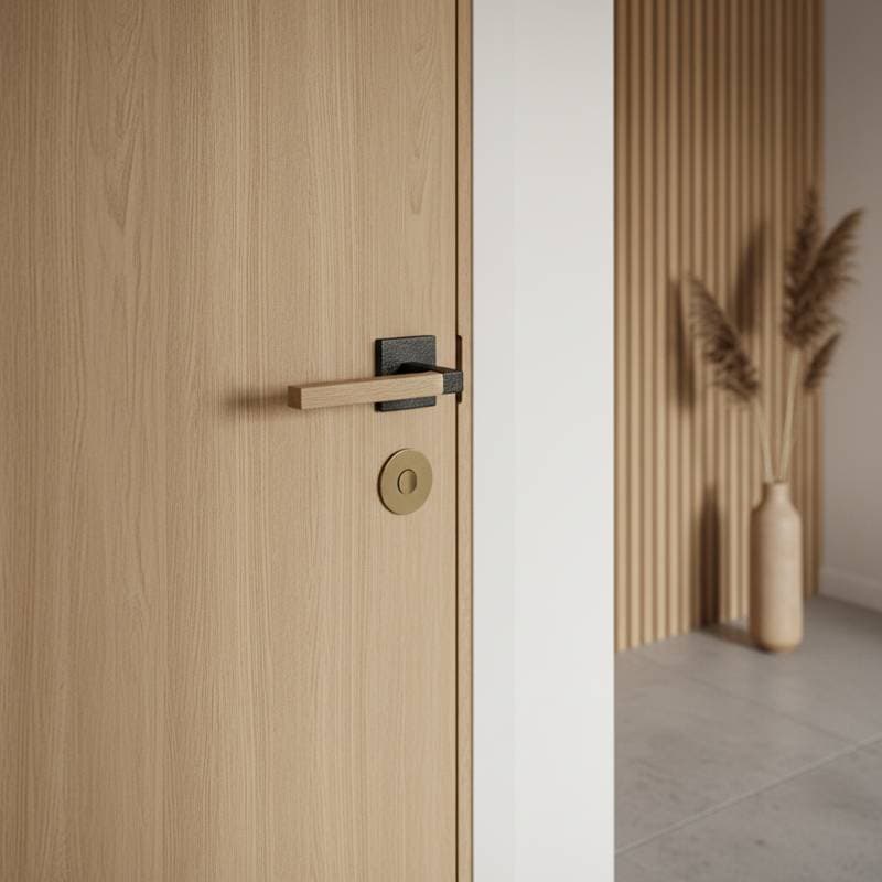 Image for Why Japandi Hardware Defines 2025 Minimalist Doors