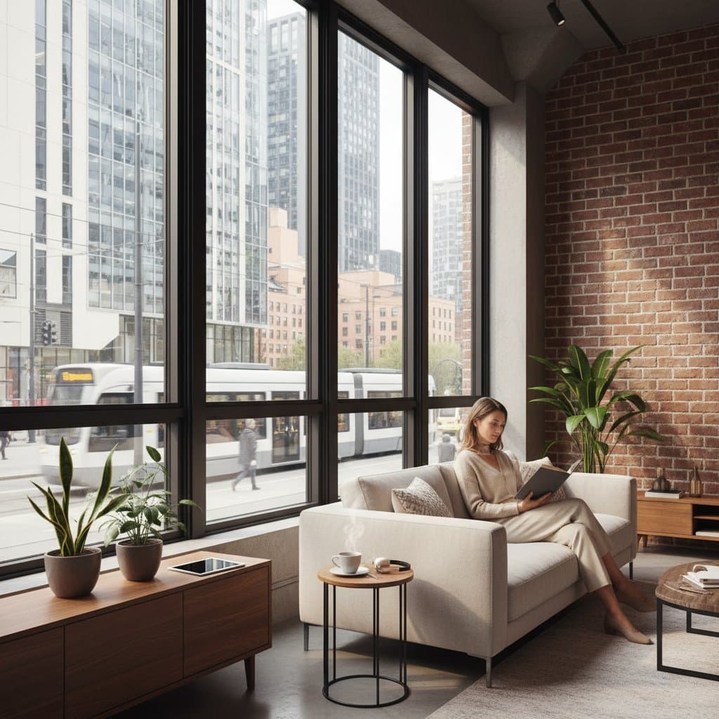 Featured image for Acoustic Windows Cut Urban Noise 85% With Style