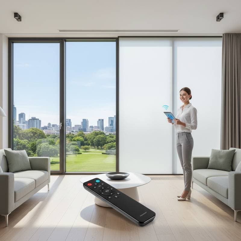 Image for Smart Tint Film Under $200 Transforms Any Window