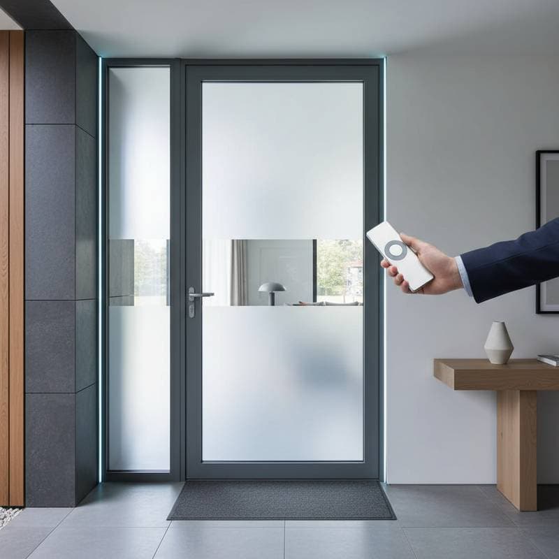 Featured image for Smart Privacy Glass Switches Clear to Frosted on Command