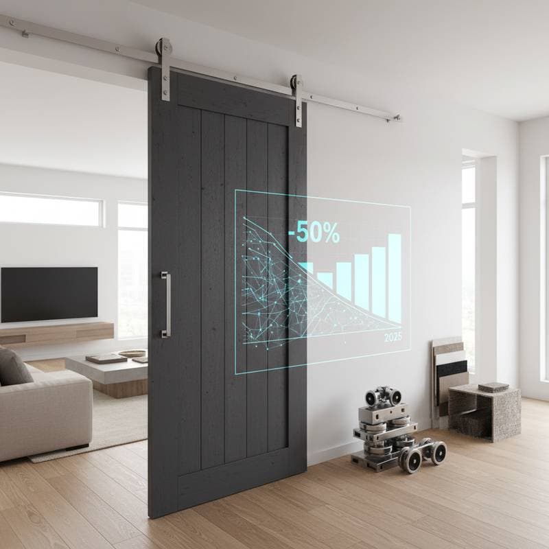 Image for Why Barn Door Costs Dropped 50% in 2025