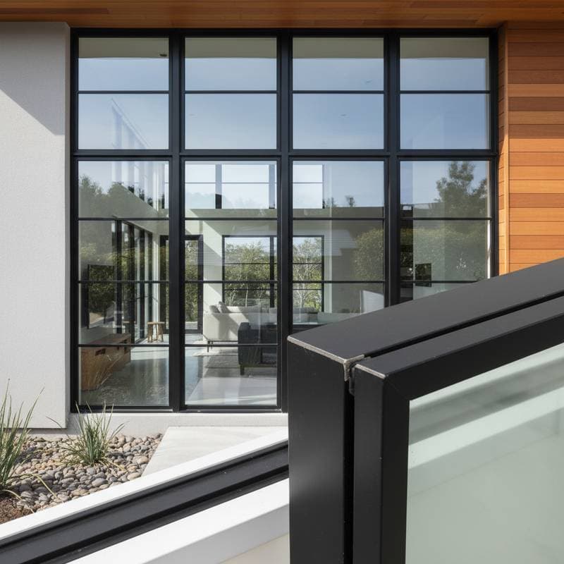 Featured image for Why Black Aluminum Windows Outlast Vinyl Frames