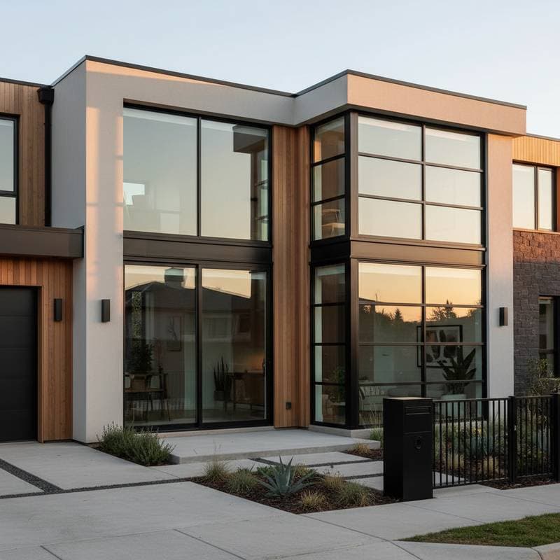 Image for Black Frames Now Dominate 70% of 2025 Window Choices