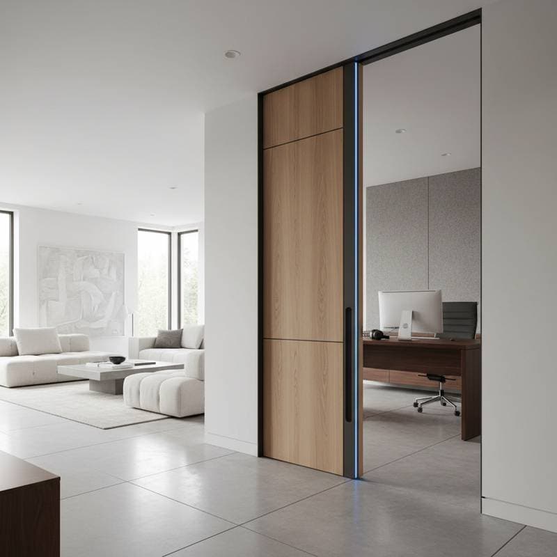 Image for Acoustic Pocket Doors Cut Noise 85% in 2025 Homes