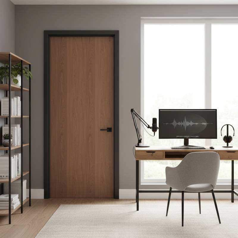 Image for Why Soundproof Doors Transform Remote Work Spaces