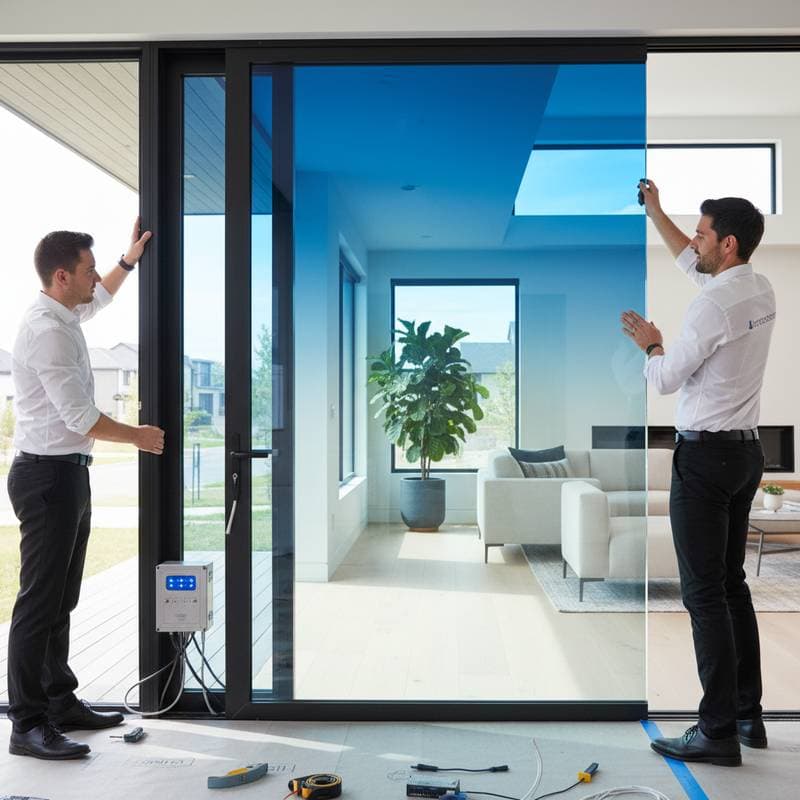 Image for Smart Glass Doors Cut HVAC Costs in Half