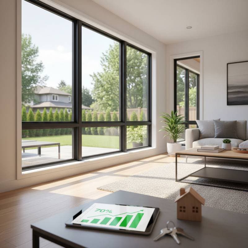 Image for Window Replacement ROI: 70% Return Before Sale