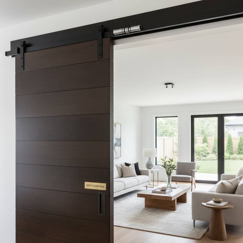Featured image for Why Barn Door Hardware Fails: Soft-Close Wins 2026