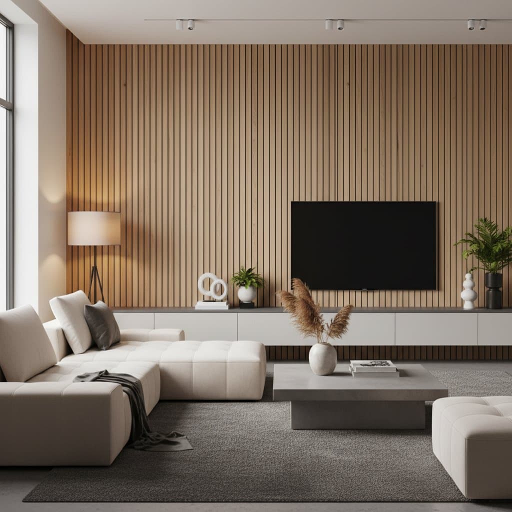 Image for Acoustic Wood Panels Cut Home Noise by 70%