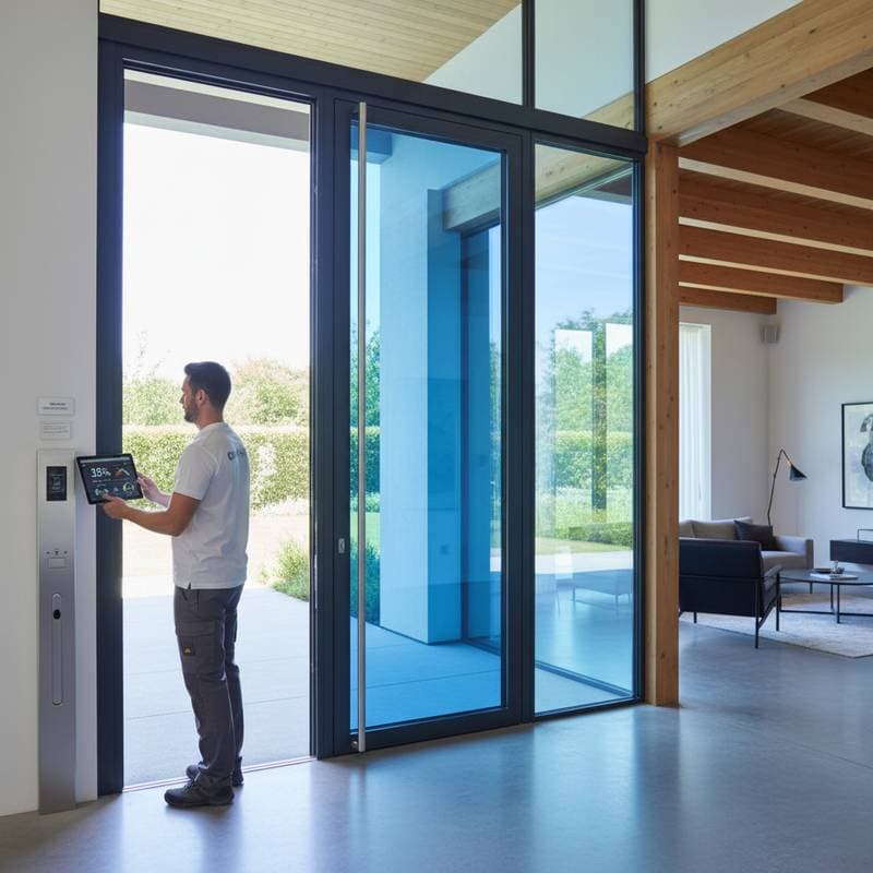 Image for Electrochromic Glass Doors Cut HVAC Costs 35% by 2026