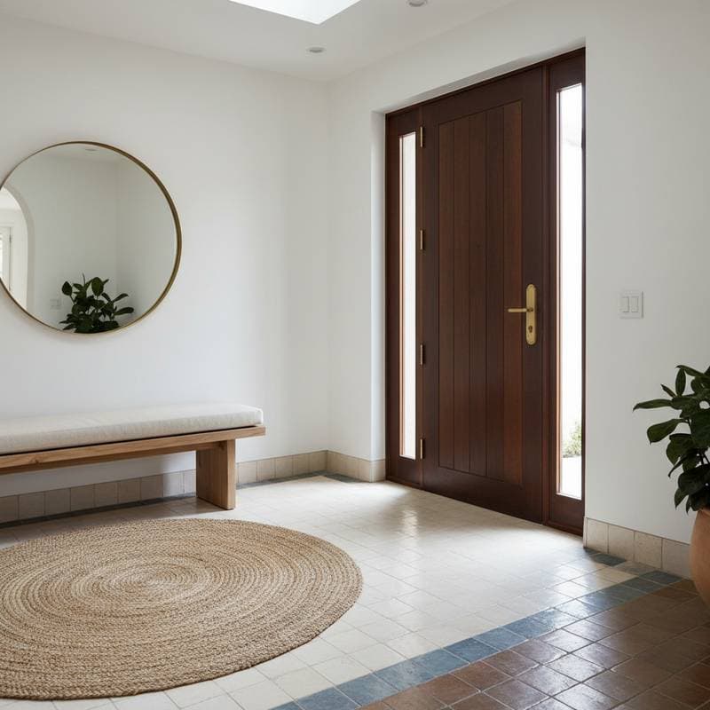 Image for The $8K Zellige Tile Trend Ruling Entryways