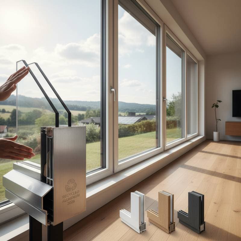 Image for 70% Cheaper Windows with Recycled Aluminum Frames
