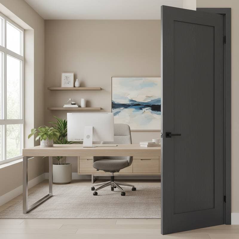 Image for Acoustic Doors Cut Home Office Noise 80%
