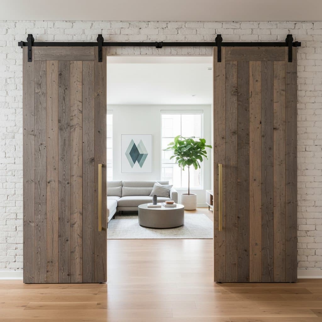Image for Reclaimed Barn Wood Doors Add $5K Home Value