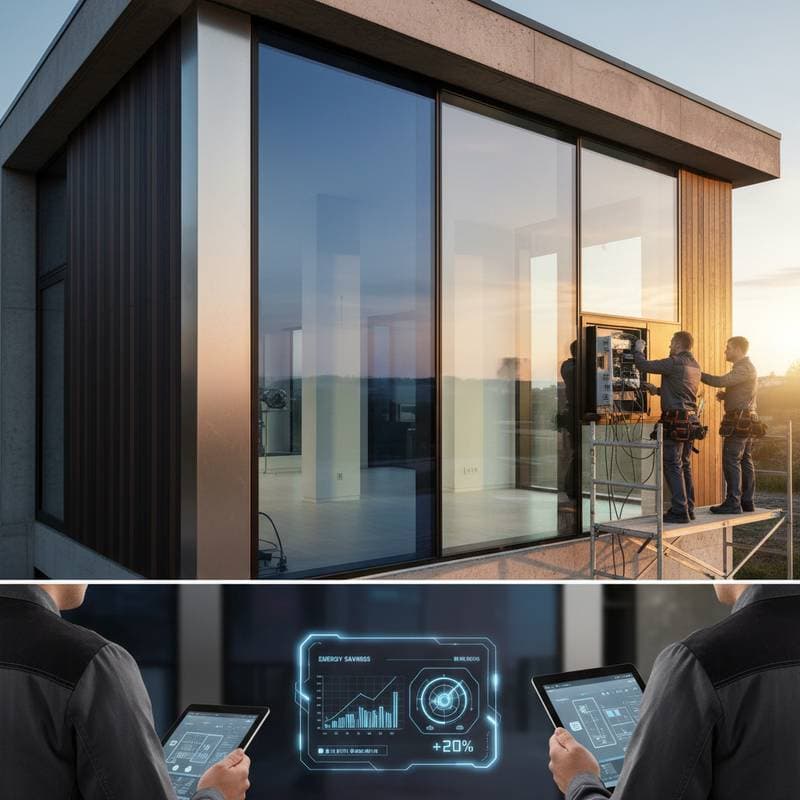 Image for Smart Glass Windows Cut Energy Bills by 2026
