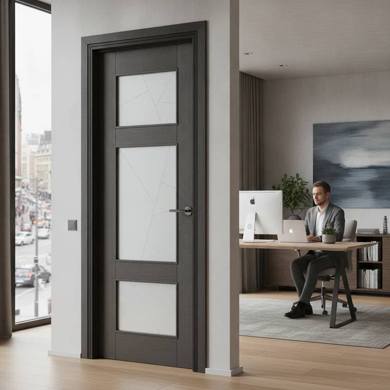 Image for Acoustic Doors Cut Noise 85% for Quiet Productive WFH