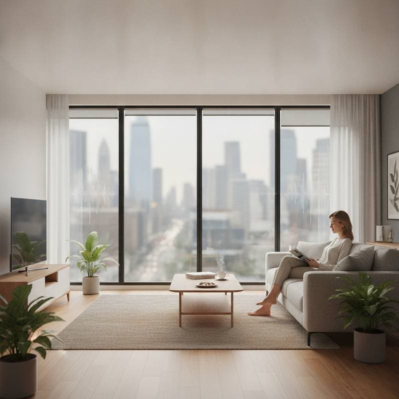 Image for Acoustic Windows Cut Urban Noise by 85 Percent