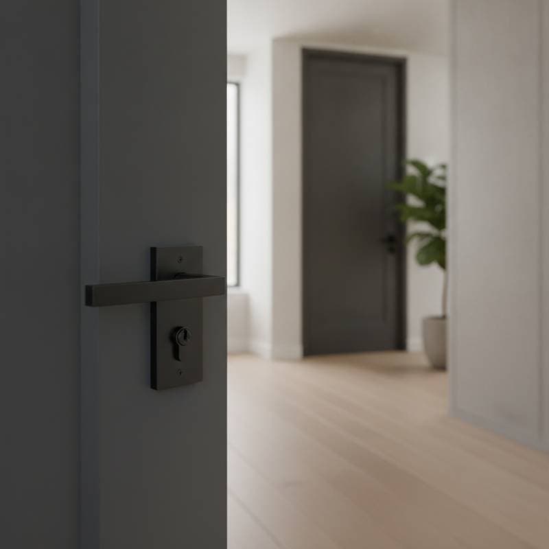 Image for Why Builders Skip Brass for Matte Black Hardware