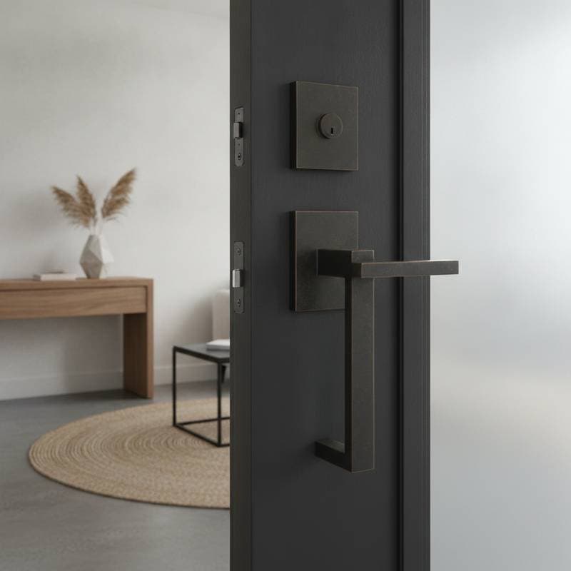 Featured image for Why Black Bronze Hardware Is Dominating Door Design