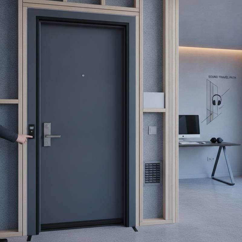 Image for Acoustic Doors Need More Than Weight to Block Sound